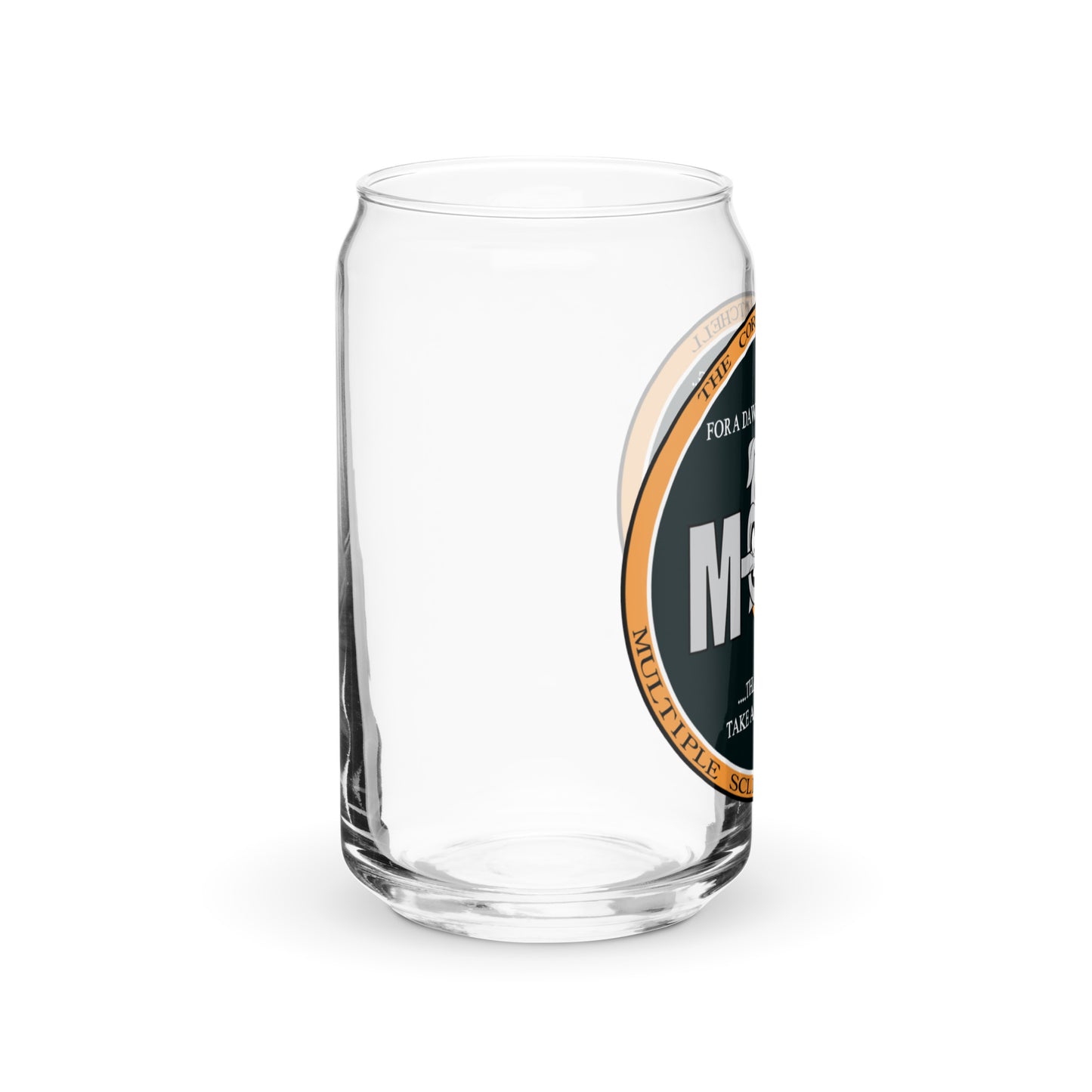 Can-shaped glass