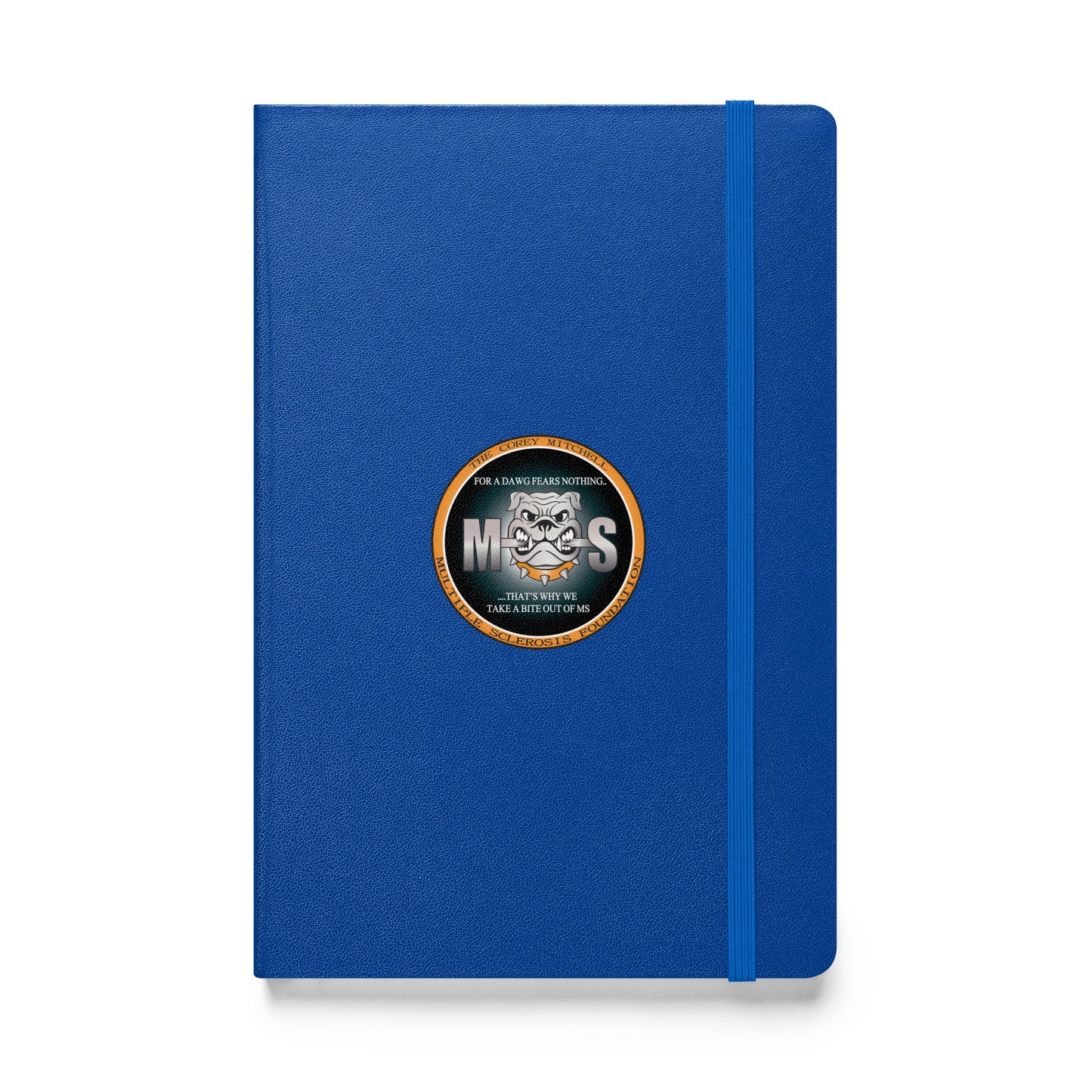 Hardcover bound notebook