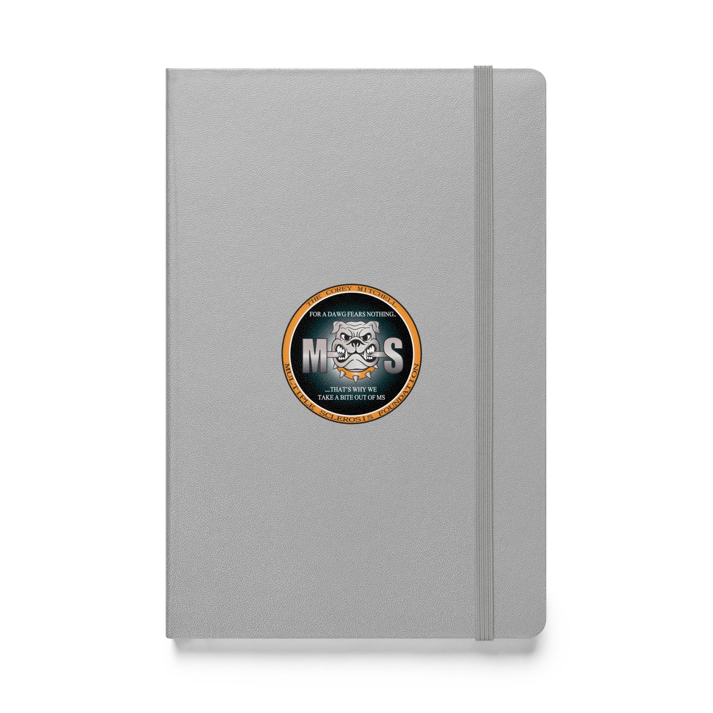 Hardcover bound notebook