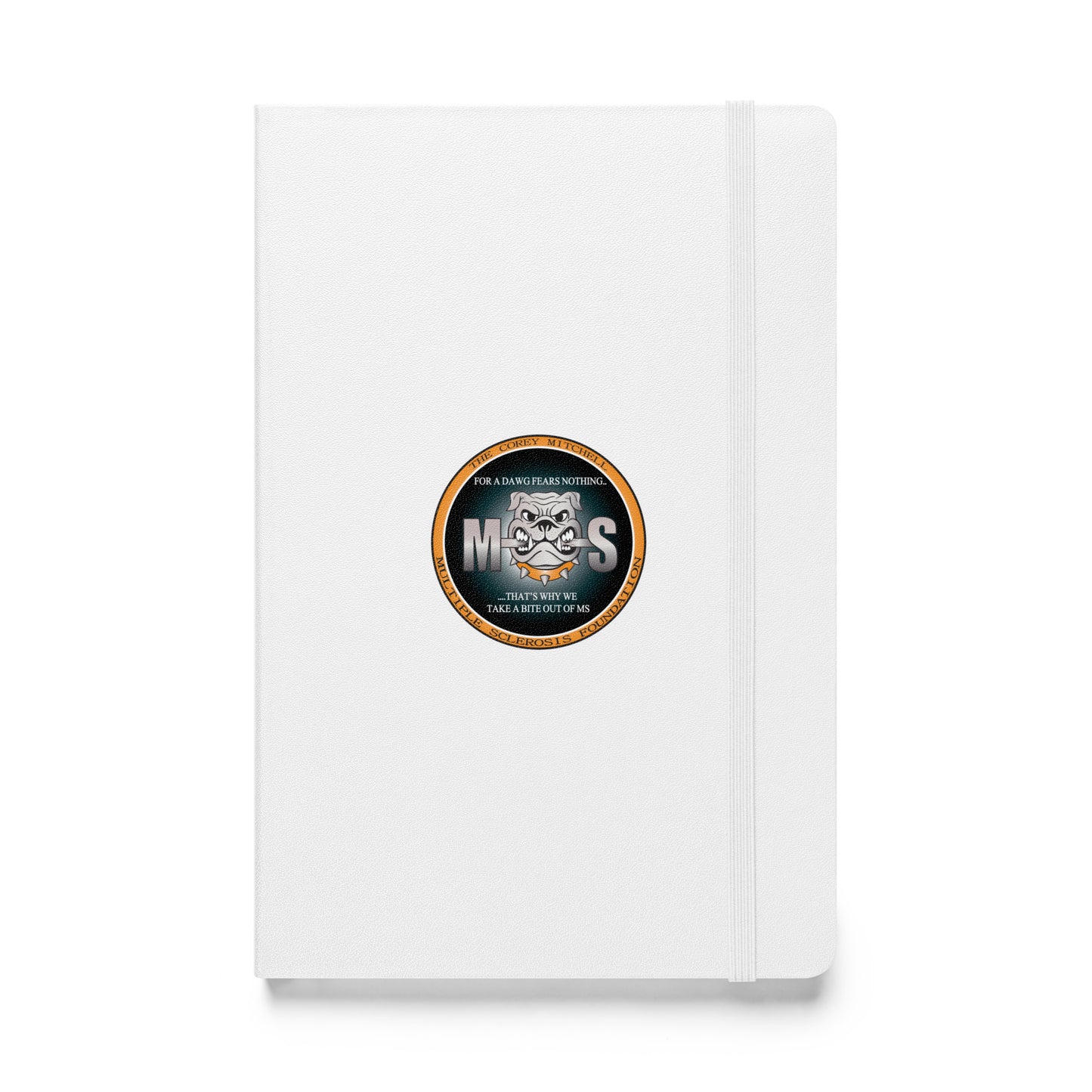 Hardcover bound notebook