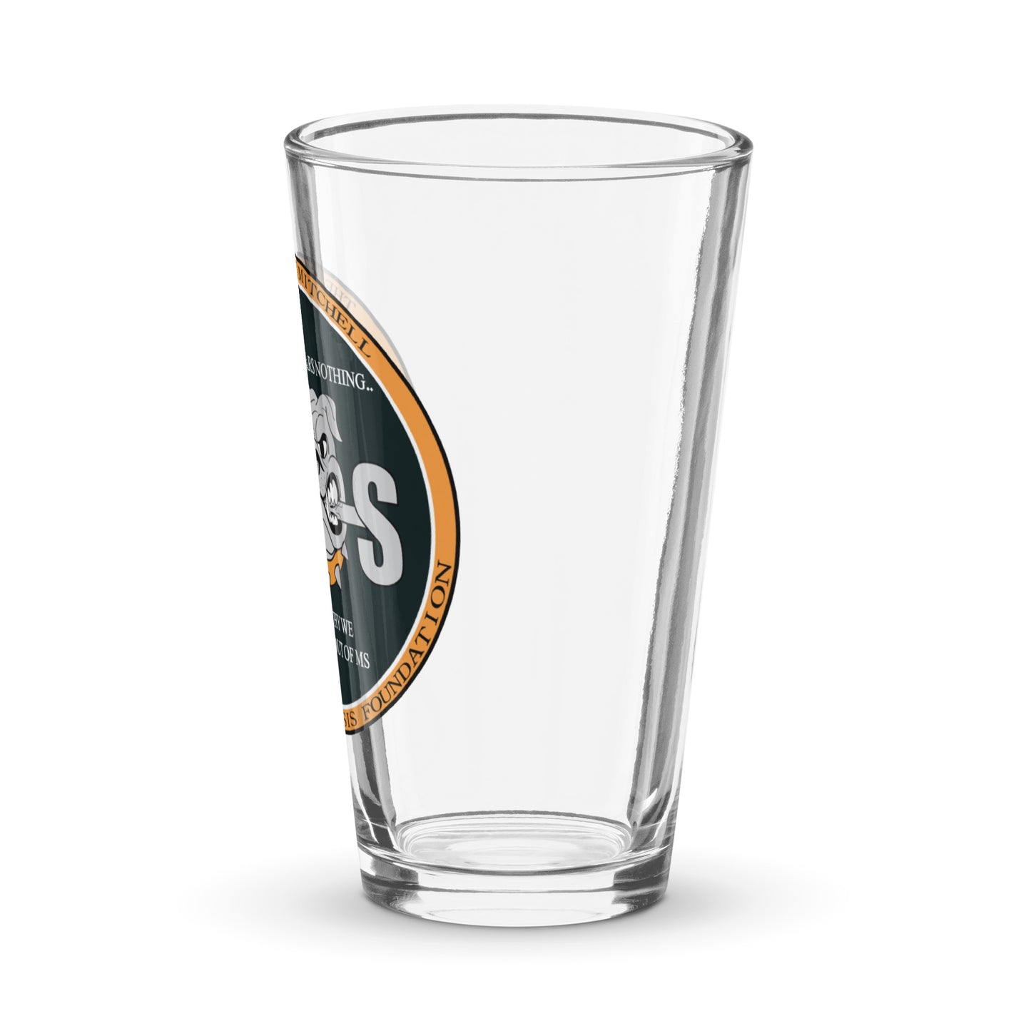 Shaker pint glass