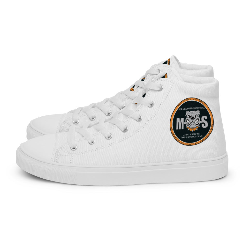 Women’s high top canvas shoes